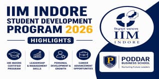 IIM Indore Student Development Program 2026 Highlights at Poddar Business School